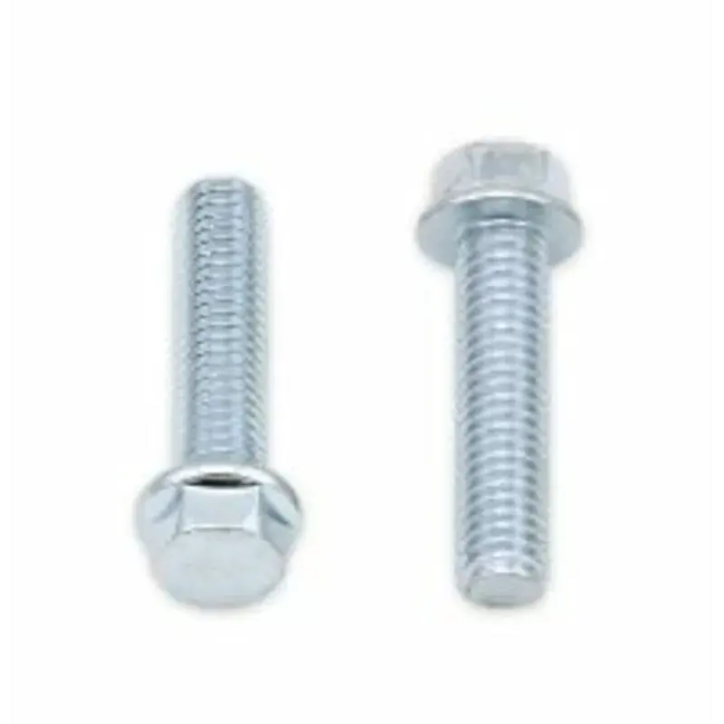 Vis à bride BOLT tête hexagonale 8mm M6x1x25mm 10 pièces