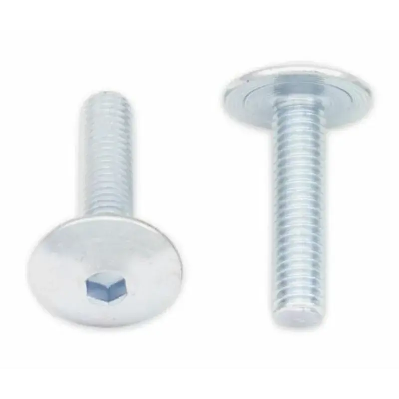 Vis tête bombée plate BOLT M6x1x25mm