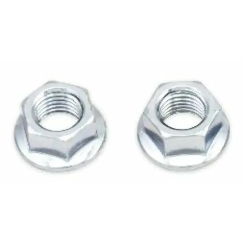 Ecrou à bride BOLT M10x1,25mm tête 14mm acier 10 pièces