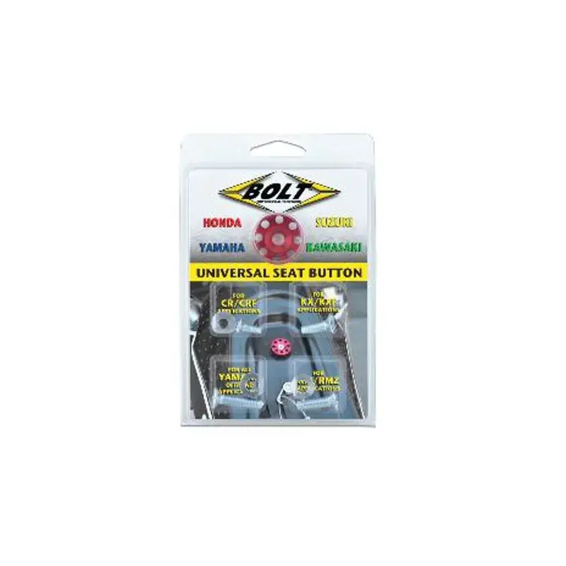 Kit de vis de selle BOLT universel moto japonaises