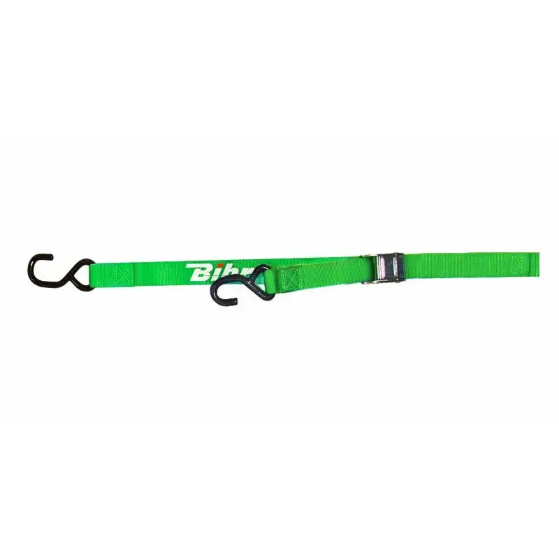 Sangles à boucles BIHR vert 185x25