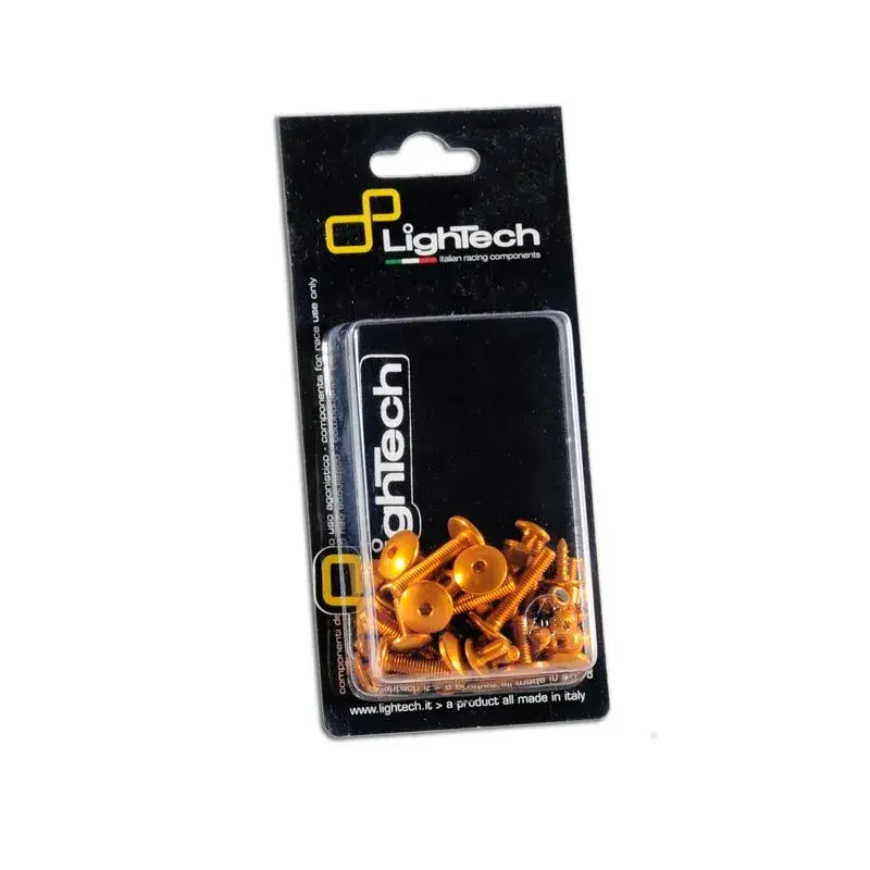 Kit vis de carénage LIGHTECH or alu (41 pièces) Kawasaki Z800