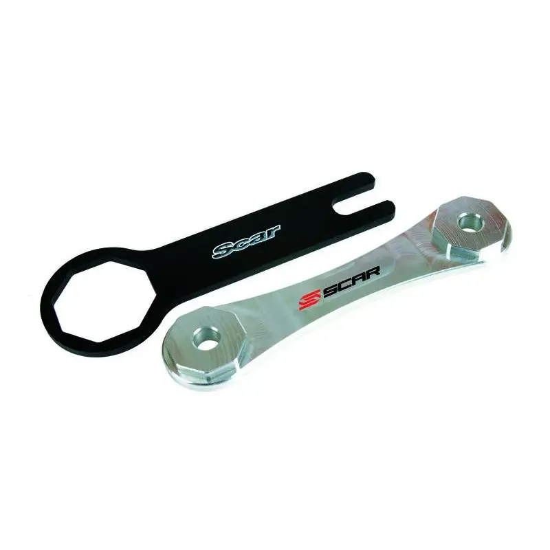 Clé de bouchon de fourche double SCAR Ø49mm/8 pans - fourches KYB