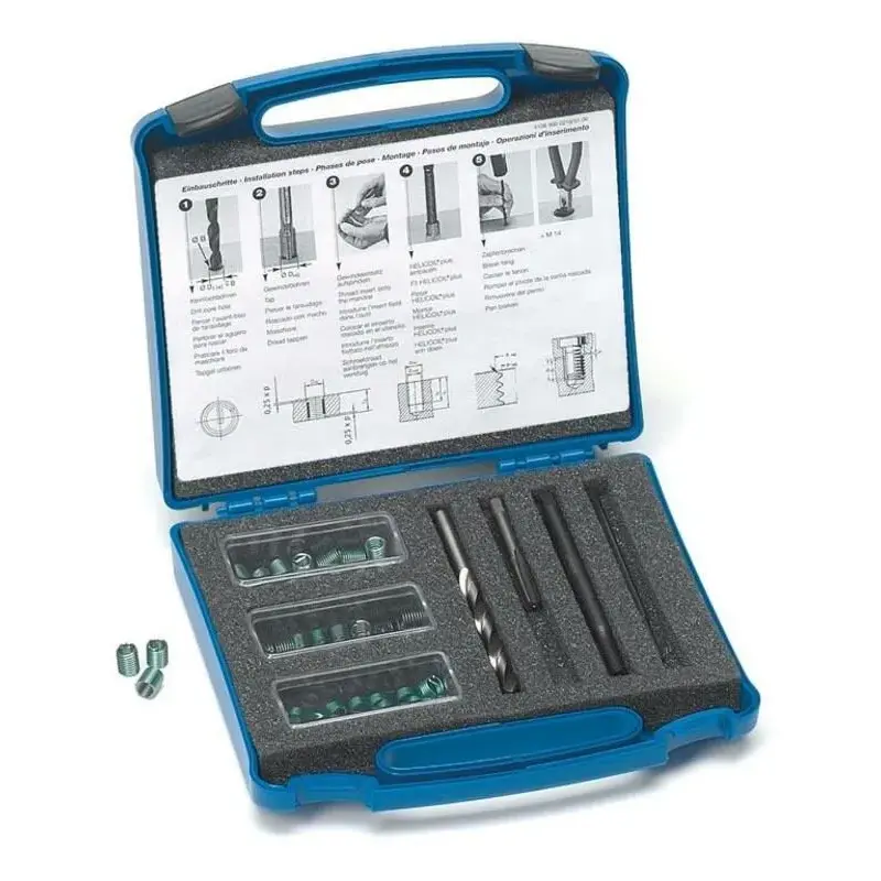 Coffret réparation filetage HELICOIL Helicoil® Plus M6X1