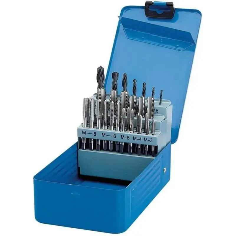 Boîte de tarauds et forets DRAPER métriques 28pièces