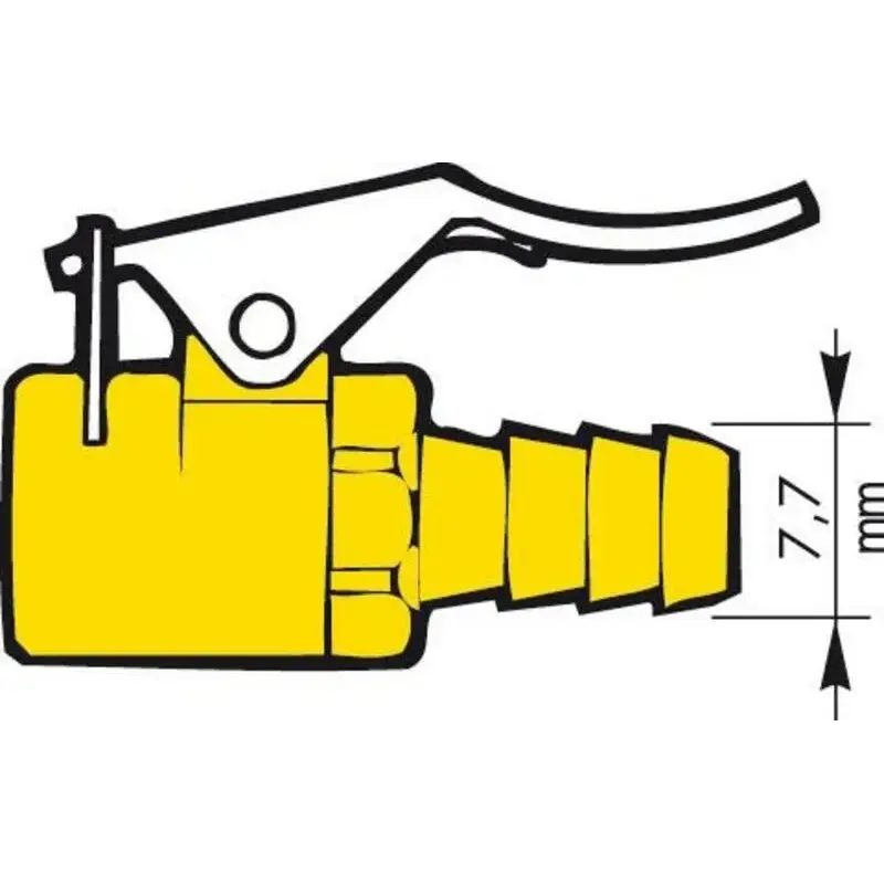Raccord de gonflage PROVAC valve type Schrader