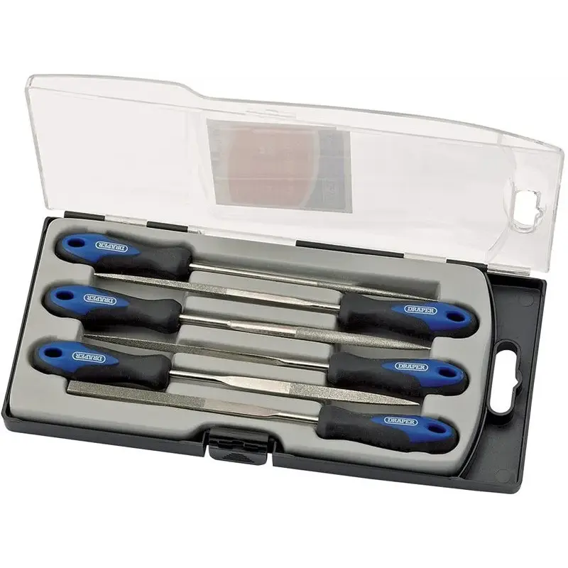 Jeu de 6 limes de précision DRAPER 150 mm