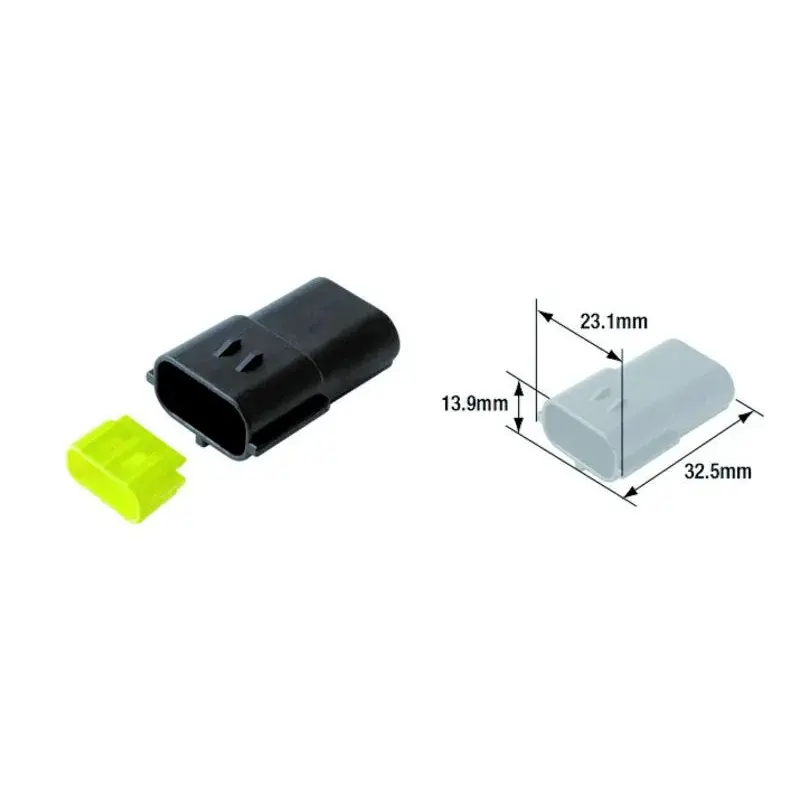 Connectique électrique mâle étanche TOURMAX type 070 (FRA)