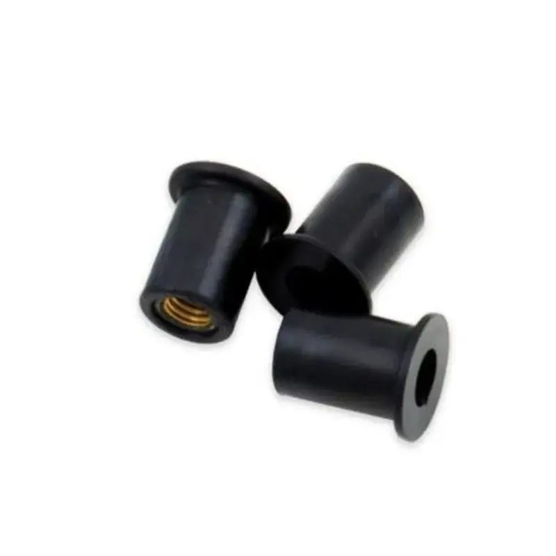 Insert caoutchouc Well-Nuts BOLT pour vis de bulle - 50 pièces