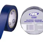 Ruban adhésif isolant HPX bleu 19mm x 10m