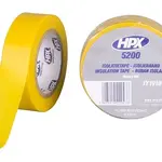 Ruban adhésif isolant HPX jaune 19mm x 10m