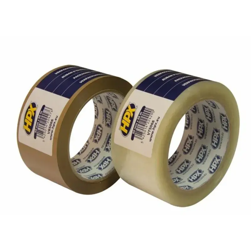 Ruban d'emballage HPX marron 50mm x 66m