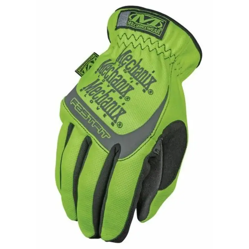 Gants MECHANIX Safety Fast Fit jaune fluo taille L