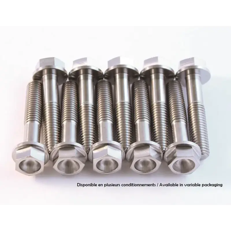 Kit vis titane SCAR M8x40 par 4