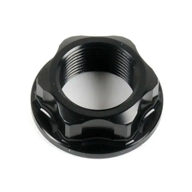 Écrou d'axe de roue arrière LIGHTECH M24x1.5 alu noir