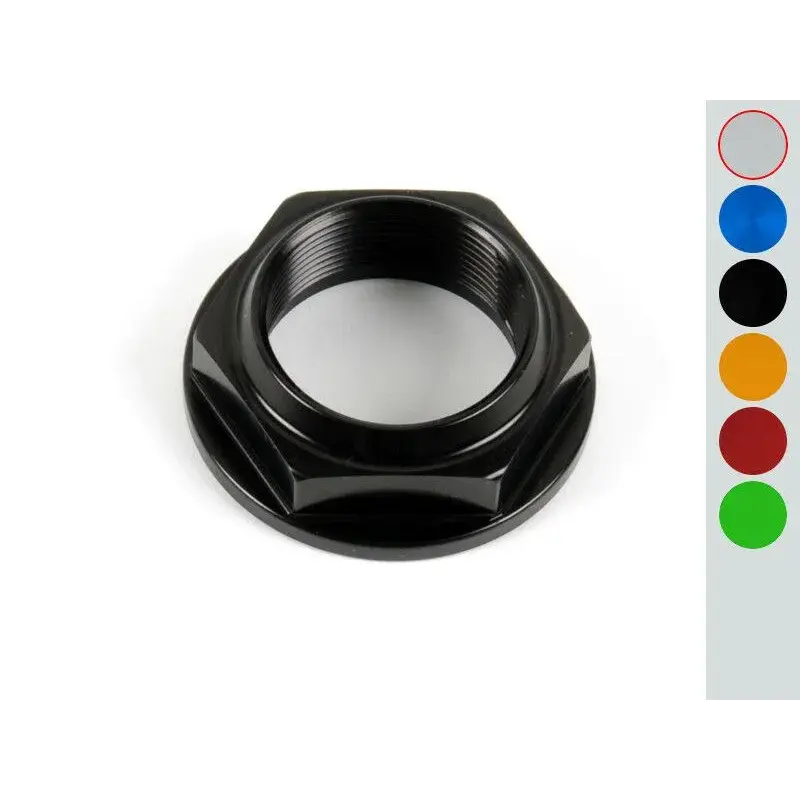 Ecrou d'axe de roue arrière gauche LIGHTECH ergal argent Triumph Speed Triple 1050