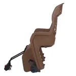 Siège de vélo arrière POLISPORT Joy FF 29&quot; fixation cadre - marron/gris foncé
