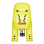 Siège de vélo arrière POLISPORT Joy FF fixation cadre - jaune fluo/gris foncé