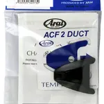 Ventilation supérieure avant ARAI Air Conductor Front-2 diamond black pour casque Chaser-V/Chaser-V PRO