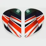 PLATINE ECRAN ARAI SAJ UNION JACK CASQUE INTEGRAL