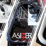 Poignée de réservoir A-SIDER 7 vis argent Honda