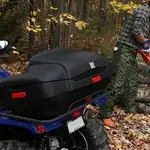 Coffre arrière ART Cargo quad noir