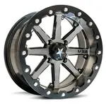 Jante utilitaire MSA Offroad Wheels M21 Lok argent/noir quad 15x7 4x156 4+3