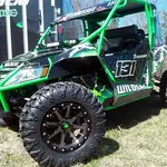 Jante utilitaire MSA Offroad Wheels M21 Lok argent/noir quad 15x7 4x156 4+3