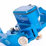 Maître-cylindre d&#039;embrayage radial BERINGER Aerotec® Ø14mm bocal integré bleu (levier radial type 2 - 14cm)