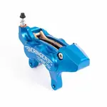 Etrier de frein axial gauche BERINGER Aerotec® 6 pistons Ø27mm bleu
