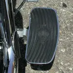 Marchepieds pilote HAC fixe chrome Susuki VS1400 Intruder