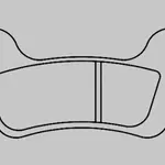 Plaquettes de frein BERINGER 1158S Standard étriers Aerotec® 2 pistons