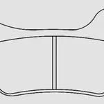 Plaquettes de frein BERINGER 1200R8 Racing étriers radiaux 4 pistons