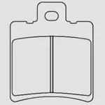 Plaquettes de frein BERINGER 2574S Standard étriers axiaux 2 pistons