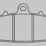 Plaquettes de frein BERINGER 2654S Standard étriers axiaux 4 pistons