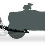 Kit lame à neige KIMPEX CLICKnGo 2 - 152cm Can Am