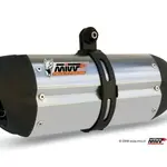 Silencieux MIVV Suono inox/casquette carbone BMW K1200 R/S/GT/LT