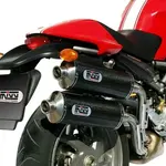 Silencieux double MIVV GP carbone Ducati Monster S2R 800