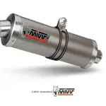 Silencieux MIVV Oval Classic inox Honda XL650V Transalp