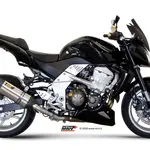 Silencieux MIVV Suono inox/casquette carbone Kawasaki Z750
