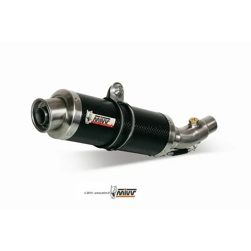 Silencieux double MIVV GP carbone Kawasaki Z1000