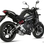 Ligne complète MIVV SUONO inox/casquette carbone Kawasaki ER6N