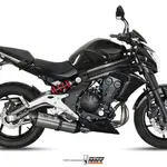 Ligne complète MIVV SUONO inox/casquette carbone Kawasaki ER6N