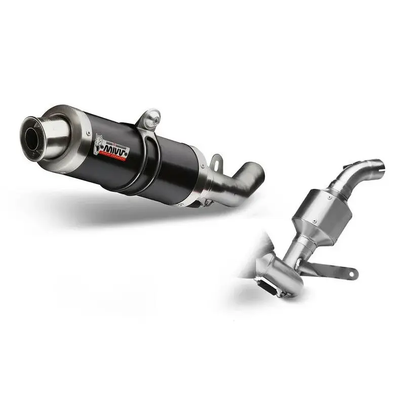 Ligne complète MIVV GP acier noir KTM 125 Duke