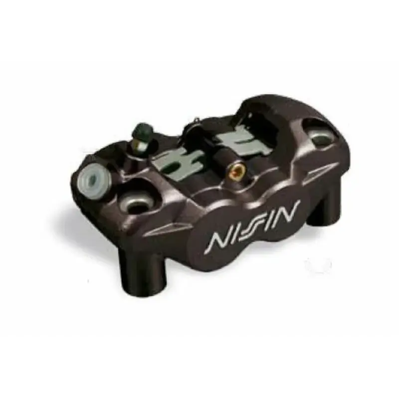 Etrier de frein 4 pistons radial avant droit Noir Nissin