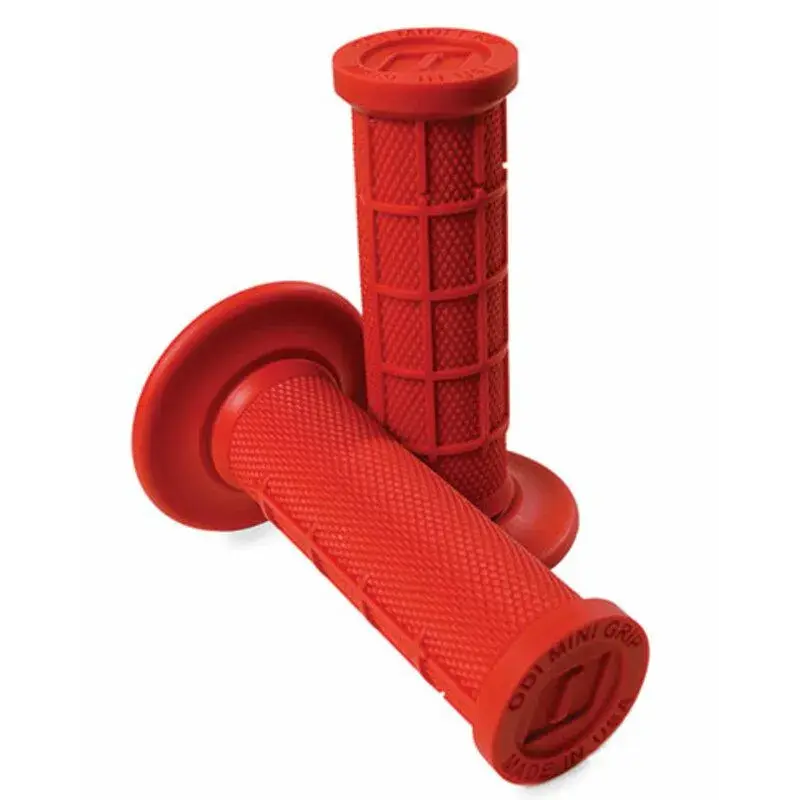 Revêtements ODI Mini MX rouge semi-gaufré