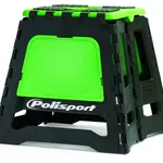 Lève-moto fixe POLISPORT repliable vert/noir