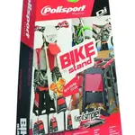 Lève-moto fixe POLISPORT repliable rouge CR/noir