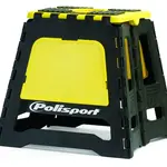 Lève-moto fixe POLISPORT repliable jaune RM/noir