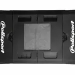 Tapis récupérateur pliable POLISPORT Bike Mat noir